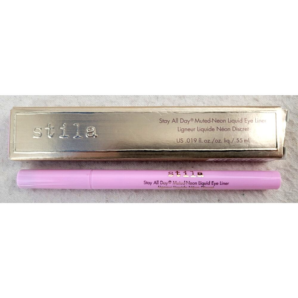Stila Stay All Day Muted Neon Cotton Candy Pink Liquid Eyeliner NIB